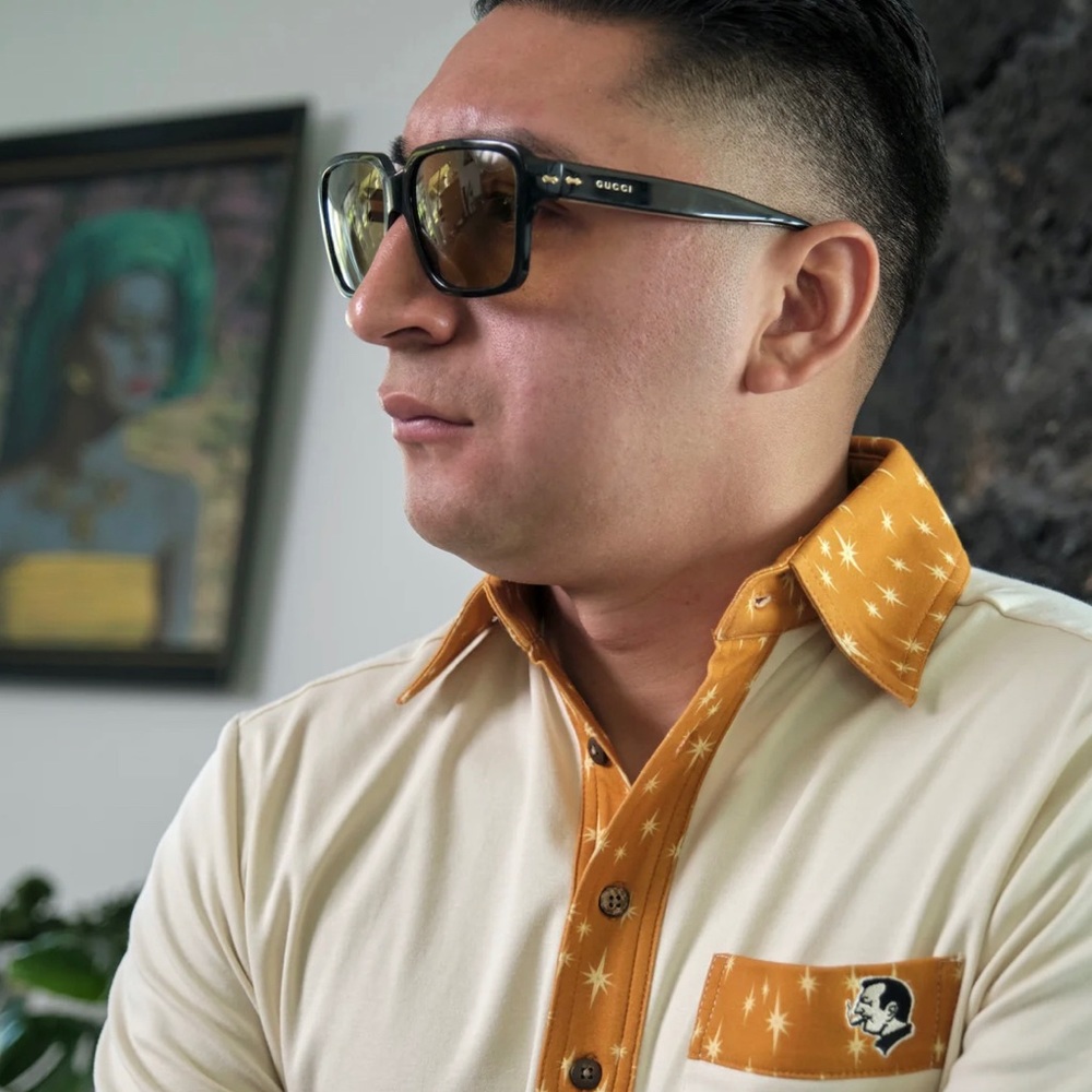 Nation Golf Retro Style Polo Shirt - Picture 11 of 15